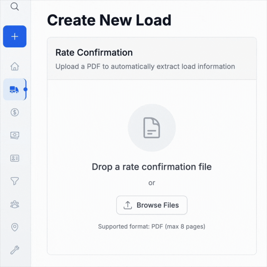 Drag and drop interface